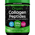 Orgain Collagen Peptides Powder Hair Skin Nail Joint Support Supplement, 16 oz