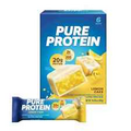 Pure Protein Bars, Lemon Cake, 20g Protein, Gluten Free, 1.76 oz, 6 Ct