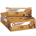 Quest Nutrition Chocolate Chip Cookie Dough Protein Bars, High Protein, Low Carb