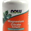 NOW FOODS Citrate Malate Chelate MAGNESIUM 90 Softgels