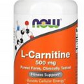 Now Foods L-CARNITINE - 500mg 60 caps L-CARNITINE