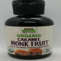 NOW Foods Organic Monk Fruit Zero-Calorie Liquid Sweetener [Caramel] 2 fl. oz.