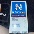 Nervive Nerve Relief - Treats Aches Weakness & Discomfort - 30 Tabs 10/24