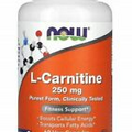 Now Foods L-CARNITINE - 250mg 60 caps L-CARNITINE