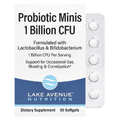 Lake Avenue Nutrition, Probiotic Minis, 2 Strain Blend, 1 Billion CFU, 30 Softgels