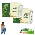 IMOCKA Barley Grass Powder, Barley Grass Juice Powder Organic, 2023 New Barley Grass Powder Organic, Pure Organic Barley Tea (2pcs)