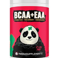 Underground Bio Labs Panda Supps BCAA+EAA Intra-Wokout, Hydration, and Recovery Amino Supplement 2:1:1 Ratio (30 Servings) (Strawberry Watermelon)