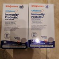 Walgreens Children's Immunity Probiotic 30 Chewable tab Strawberry 12/23+ 2pak