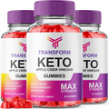 Transform Keto ACV - Transform Keto Gummies Weight Loss - 180 Gummies (3 Pack)