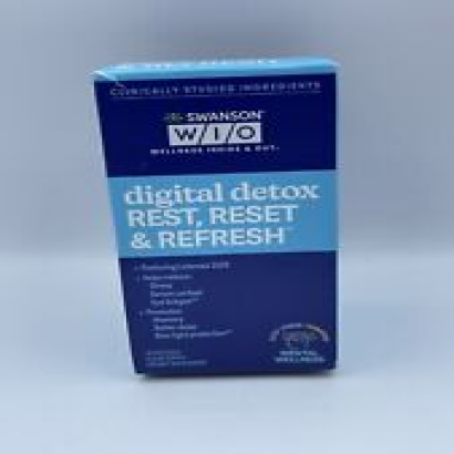 Swanson WIO Digital Detox - Rest, Reset & Refresh (30 Capsules) EXPIRES: 12/2024