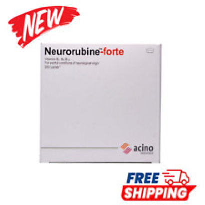 200's Neurorubine Forte Lactab For Nerves With Vitamin B1, B6, B12 FREE SHIP