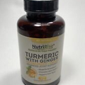 Turmeric Curcumin Supplement With Ginger & BioPerine Black Pepper NutriRise