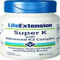 Life Extension Super K with Advanced K2 Complex 90 softgels Dietary Supplement