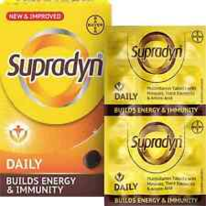Supradyn Daily Multivitamin Tablets for Men & Women 150 Tablets for Energy