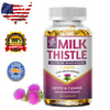 Milk Thistle Capsules 1200MG With Dandelion Root Liver Detox Dietary Supplement