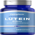 Piping Rock Lutein and Zeaxanthin Supplements | 20Mg | 180 Softgels Eye Vitamins