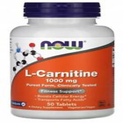Now Foods L-CARNITINE - 1000 mg 50 tabs L-CARNITINE