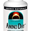 Source Naturals Amino Day - 20 Free Form Amino Acids Supports Quality Dieting During Nutrition - 60 Tablets