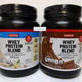 Elevation by Millville Whey Protein Powder Blend 2 Flavors Chocolate & Vanilla Combo Bundle 32oz 907g (Pack of Two)