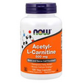 NOW Foods Acetyl-L-Carnitine, 500 mg, 100 Veg Capsules