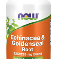 Now Foods Echinacea & Goldenseal Root, 100 Veg Capsules
