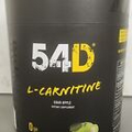 54D L-Carnitine Dietary Supplement - Sour Apple Flavor - 30 Stick Packs