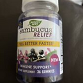 Natures Way - Sambucus Relief - Immune Support - 36 Gummies - Exp 5/31/24