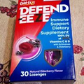 Cold-EEZE Defend-EEZE Immune Support 30 Elderberry Lozenges Zinc Vitamin C & D