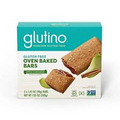 Glutino Gluten Free Oven Baked bar Apple Cinnamon Naturally Flavored 5 ct Pac...