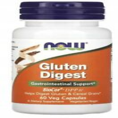 NOW FOODS GLUTEN DIGEST - 60 capsules - DIGESTIVE ENZYMES