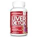 Health Plus, Liver Detox, Natural Herbal Liver Support & Detox Supplement with Milk Thistle, Dandelion and Turmeric Root, 60 capsules