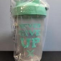 Xyngular 12 oz "Never Give Up" Blender Bottle Shaker Cup - New in Plastic!