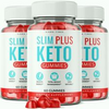 (3 Pack) Slim Plus ACV Keto Gummies- Advanced ACV Keto Weight Loss Supplement