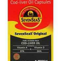 Seven Seas Original Cod Liver Oil Capsule Free Shipping