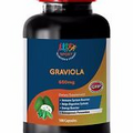 Adaptogenic Herbs Capsules - Graviola 650mg - Soursop 1B