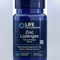 Life Extension Zinc Lozenges Citrus-Orange 60 Veggie Lozenges. Exp 12/23