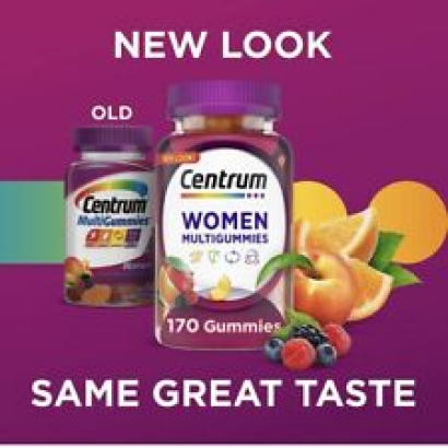 Centrum Women's Multivitamin Supplement Gummies,