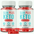 (2 Pack) Slim Plus ACV Keto Gummies- Advanced ACV Keto Weight Loss Supplement