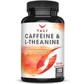 VALI Caffeine 50mg & L Theanine 100mg - Caffeine Pills & L-Theanine