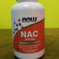 Now Foods NAC 600 mg N-Acetyl Cysteine, Selenium, Molybdenum Exp05/27#A