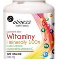 Aliness, Vitamins and Minerals 120 tablets