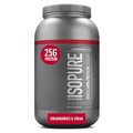 Isopure Protein Powder, Zero Carb Whey Isolate with Vitamin C & Zinc for Immune Support, 25g Protein, Keto Friendly, Strawberries & Cream, 44 Servings, 3 Pounds (Packaging May Vary)