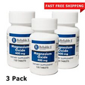 Reliable-1 Magnesium Oxide 400mg Supplement 120 Tablets GenericMagOx-3 Pack 4/25