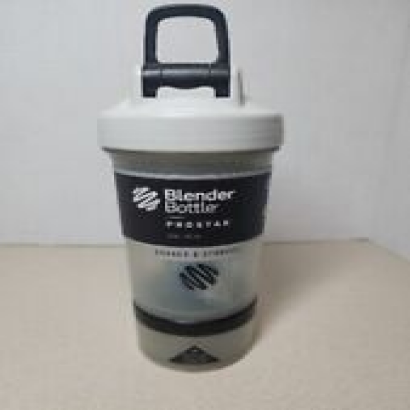 Blender Bottle Shaker Prostak With Pill Organizer, Storage For Protein  22 oz