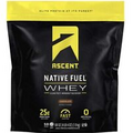 Ascent Native Fuel Whey Protein Powder Chocolate 68 oz (4.25 lbs)