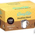 CozyUp Breakfast Blend, Single-Serve Coffee Pods 100 Count (Pack of 1)