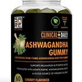 Clinical Daily Ashwagandha Gummies for Women and Men - with Vitamin D and Zinc.
