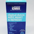 Swanson WIO Digital Detox Rest Reset Refresh, 30CT Exp 12/24 NEW SEALED