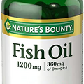 Nature's Bounty Fish Oil 1200 mg, 120 Count