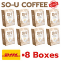 8Boxes Chonlada SO-U Coffee Instant Coffee Powder Mix NonFat Control Hunger
